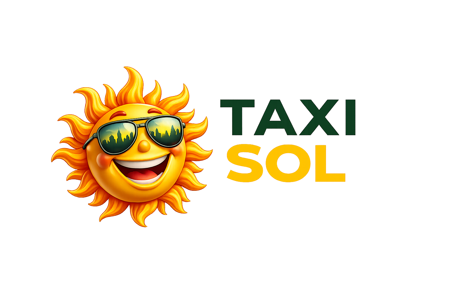 Taxi Sol Logo Completo