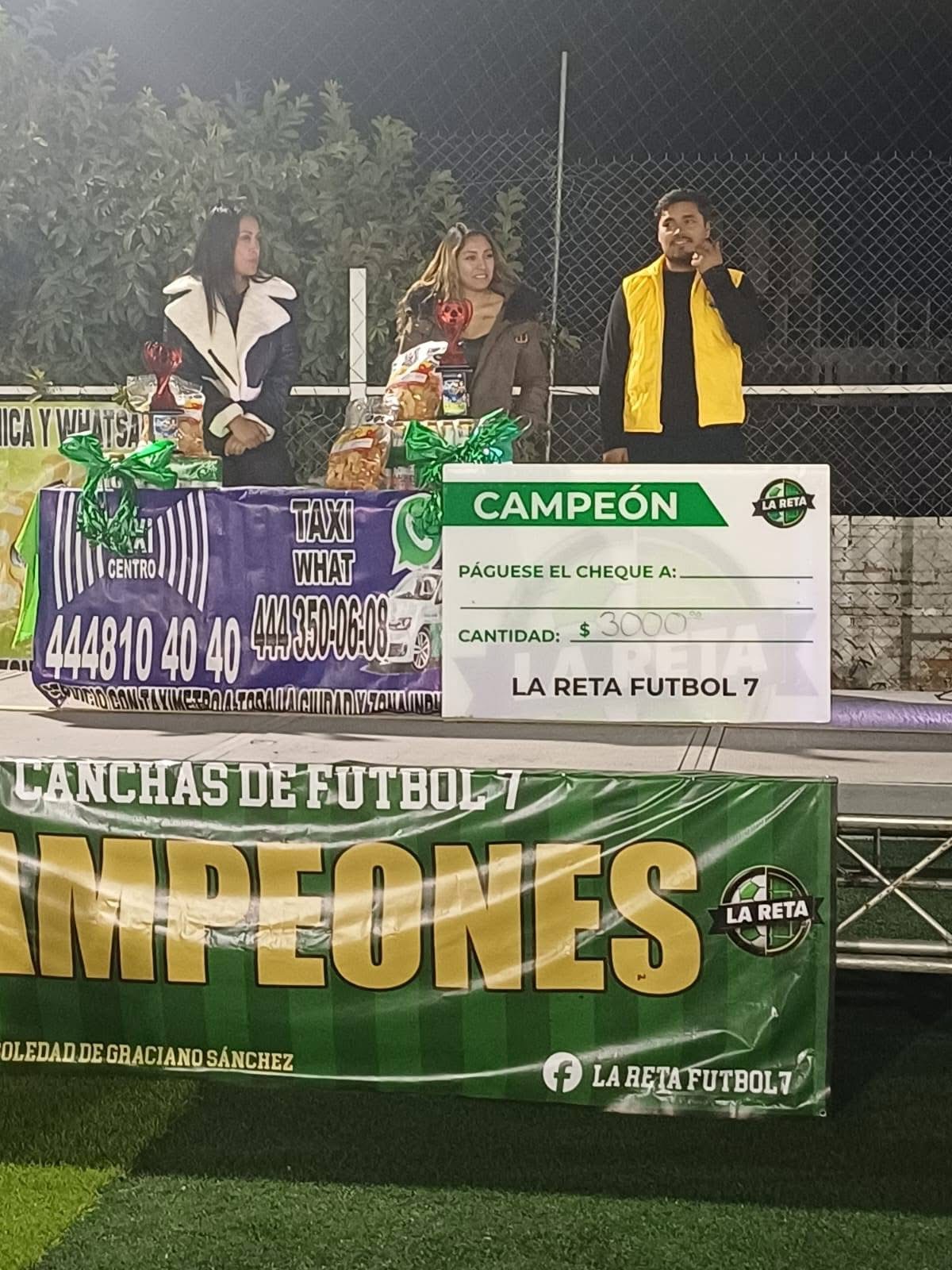 Premiación Campeones